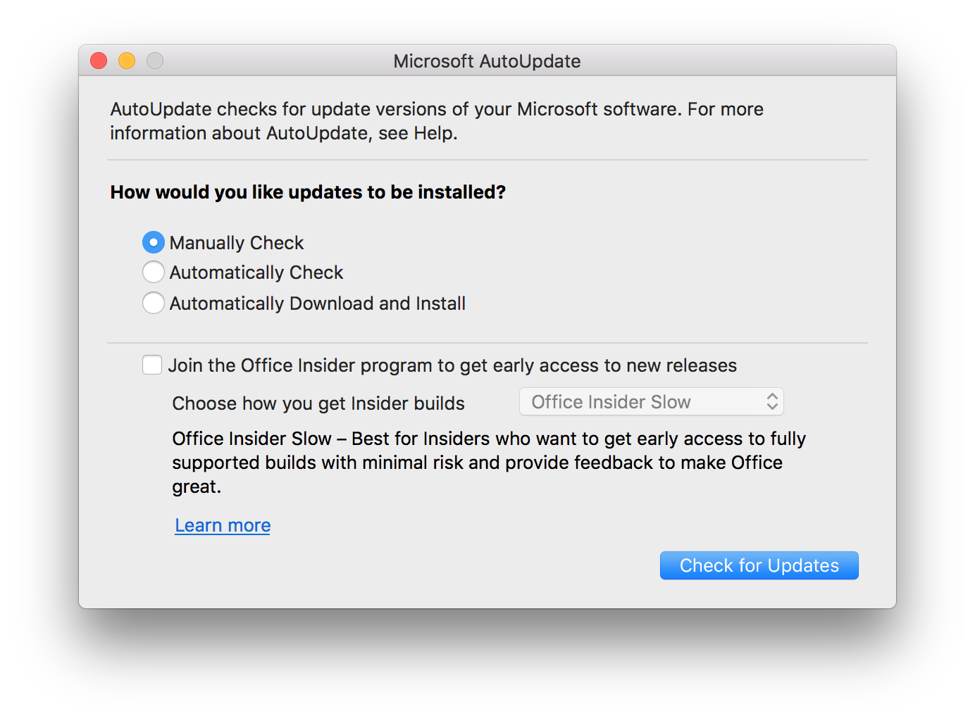 what is new in office for mac latest update